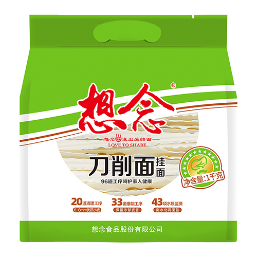 想念立体袋装刀削挂面 1kg